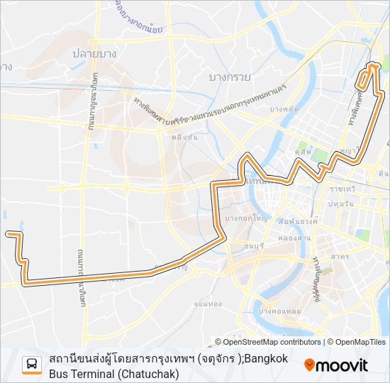 4-60 (509) รถบัส แผนที่สายรถ