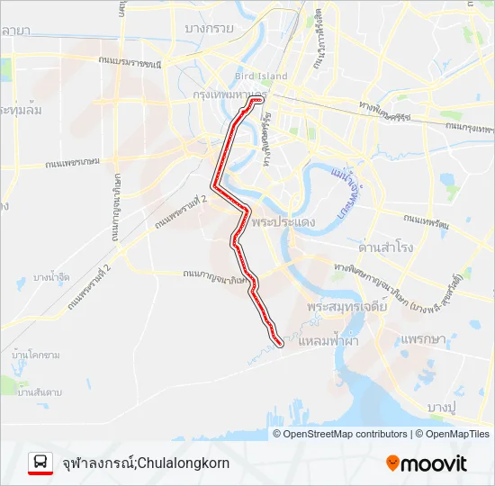 4-6 (21) Bus Line Map