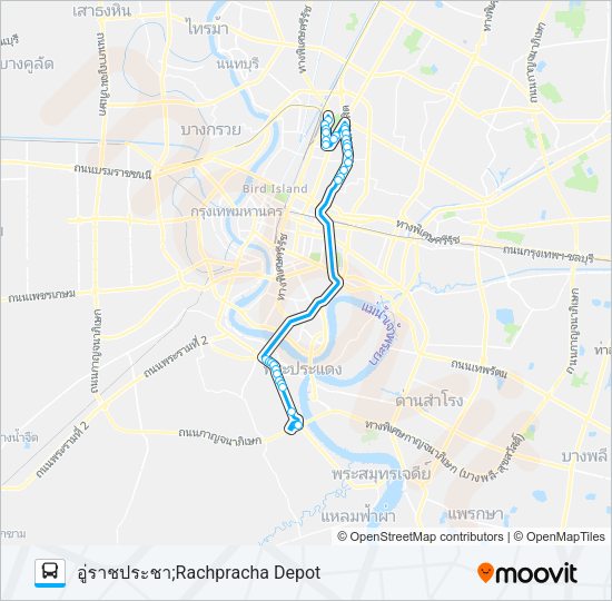 4-22E (138) รถบัส แผนที่สายรถ