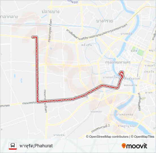 4-48 (7ก) Bus Line Map
