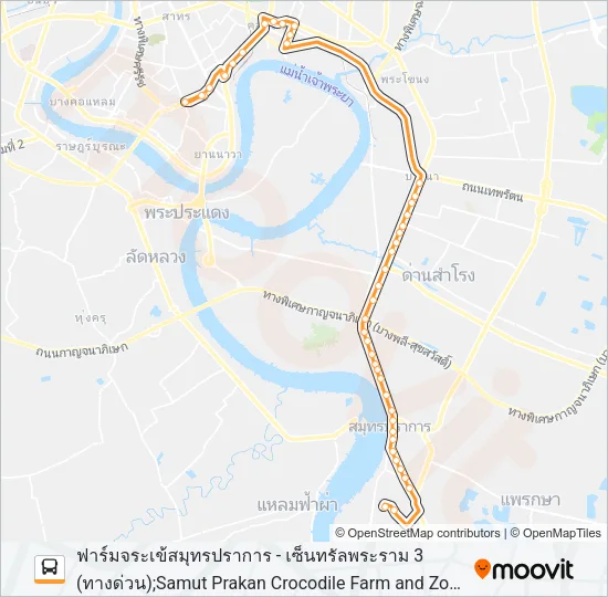 3-12E (102) รถบัส แผนที่สายรถ