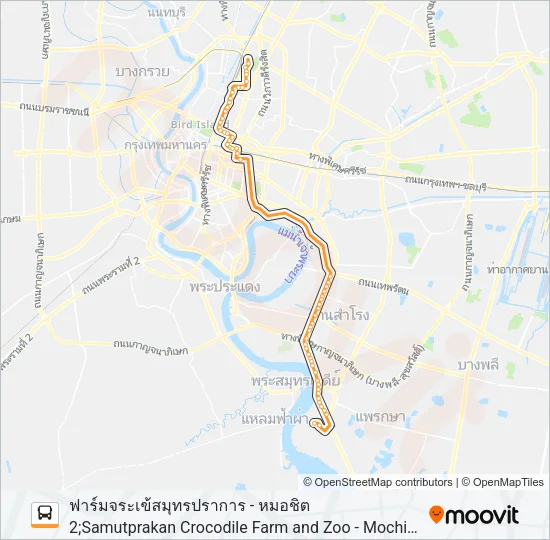 3-24E (536) Bus Line Map
