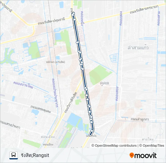 34 เสริม Bus Line Map