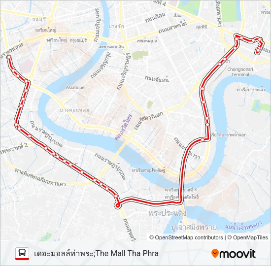 3-50 (195) Bus Line Map