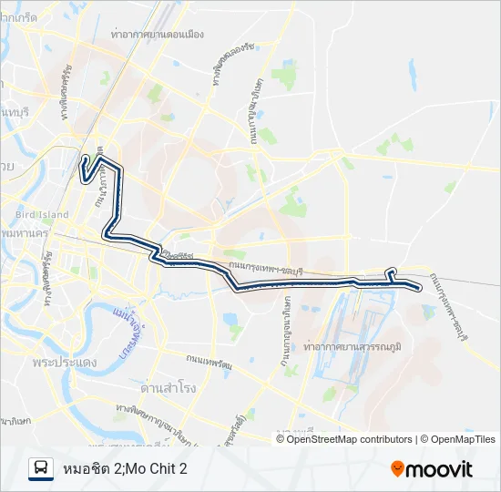 1-56 (517X) Bus Line Map