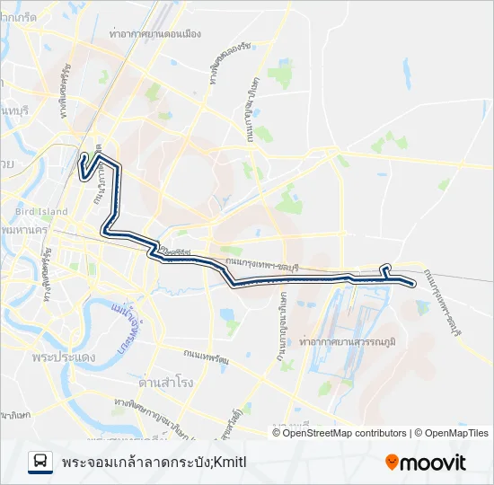 1-56 (517X) Bus Line Map