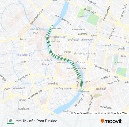 CITY LINE Ferry Line Map