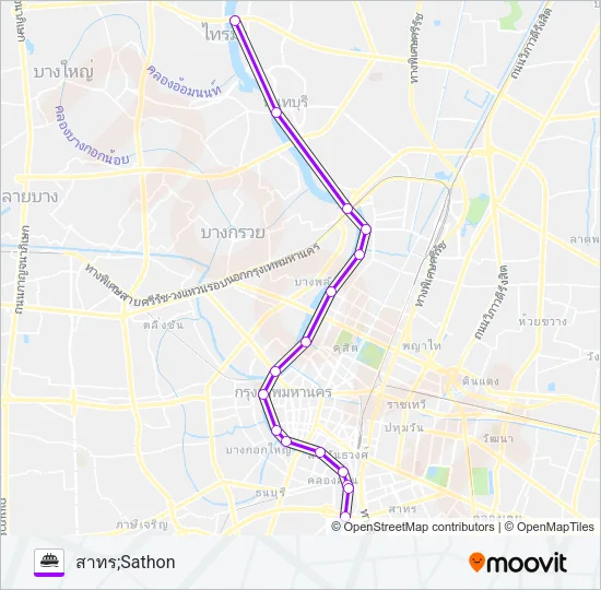 URBAN LINE Ferry Line Map