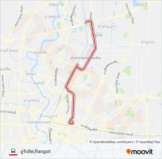 1-16 (185) Bus Line Map