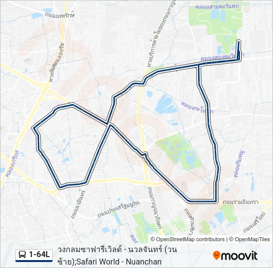 1-64L Bus Line Map