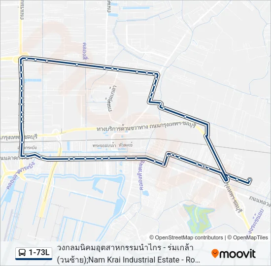 1-73L Bus Line Map
