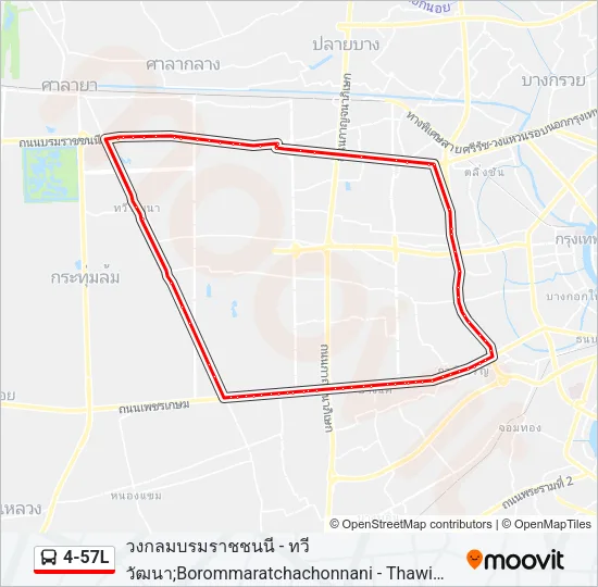 4-57L Bus Line Map
