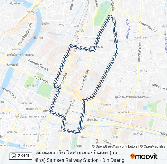 2-34L Bus Line Map