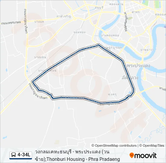 4-34L Bus Line Map