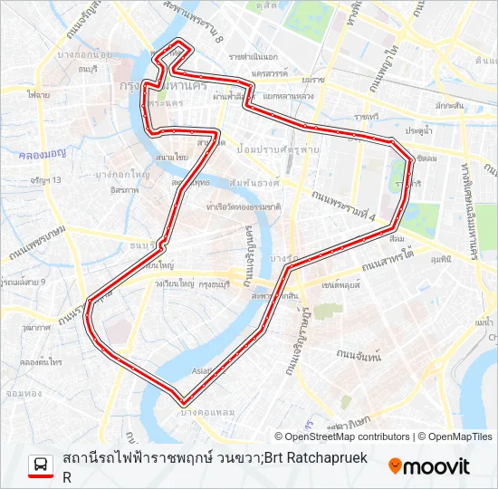 4-2 (15R) Bus Line Map