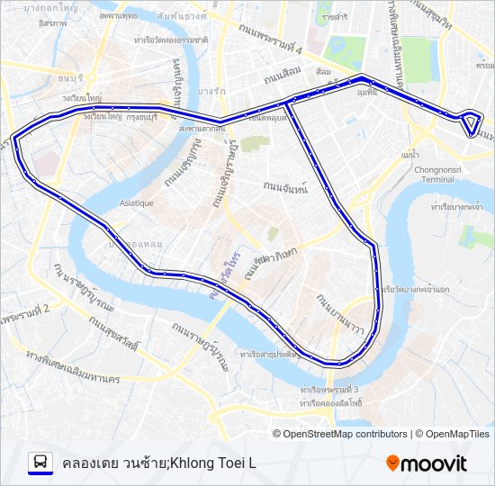 351 205l Route: Schedules, Stops & Maps - คลองเตย วนซ้าย;Khlong Toei L ...