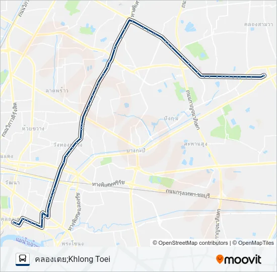 1-77 (26ก) Bus Line Map