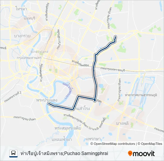 3-27 (207) Bus Line Map