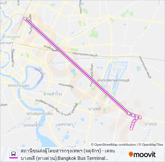 ต.58 Bus Line Map