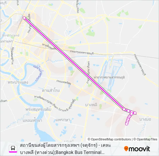 ต.58 Bus Line Map