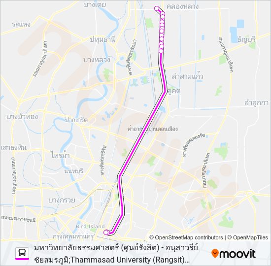 ต.85 Bus Line Map