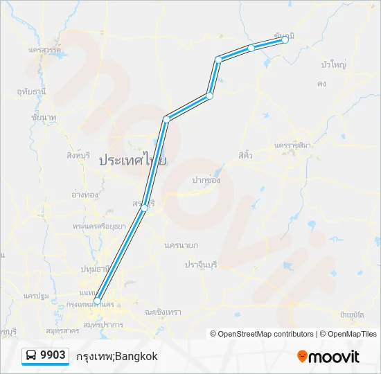 9903 Bus Line Map