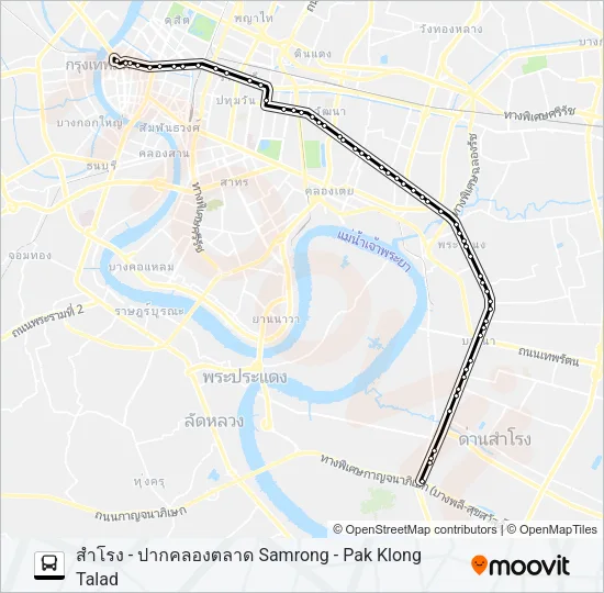 2 Bus Line Map