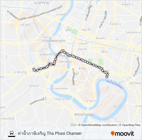 4 รถบัส แผนที่สายรถ