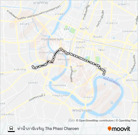 4 Bus Line Map