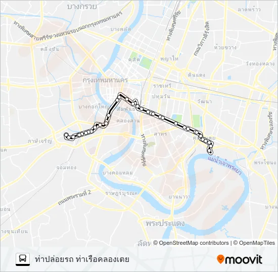 4 Bus Line Map
