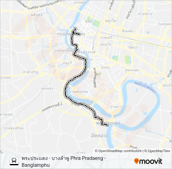 6 Bus Line Map