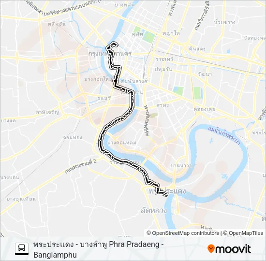 6 Bus Line Map