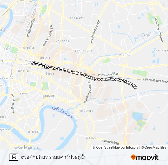 11 bus Line Map