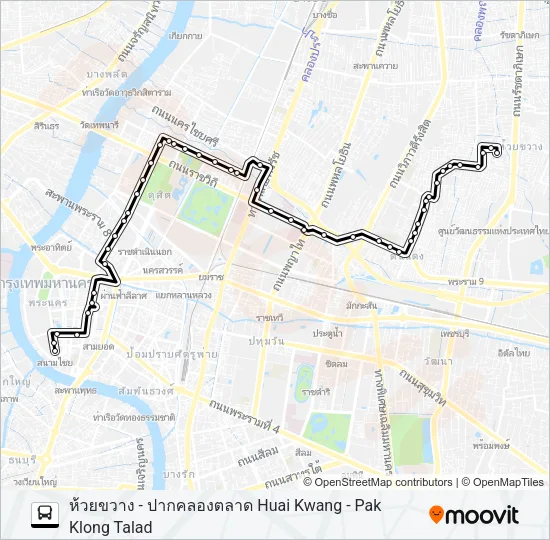12 Bus Line Map