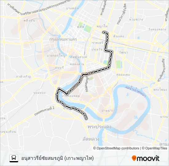 17 Bus Line Map