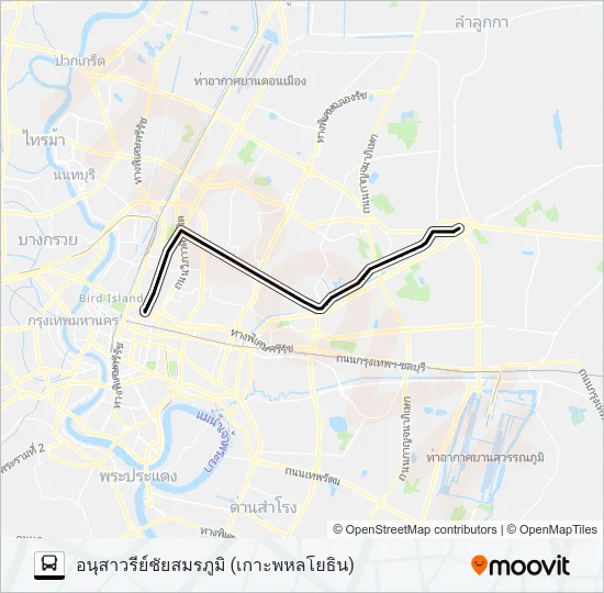 27 Bus Line Map