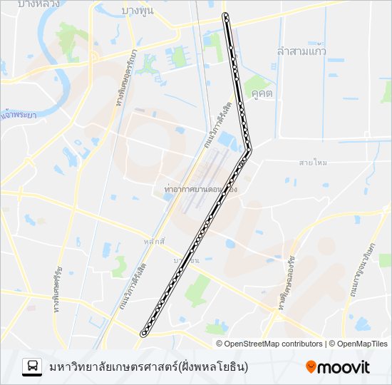 39 รถบัส แผนที่สายรถ