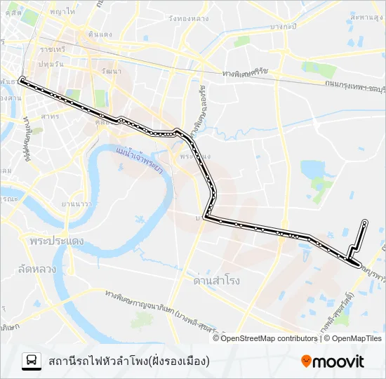 46 Bus Line Map