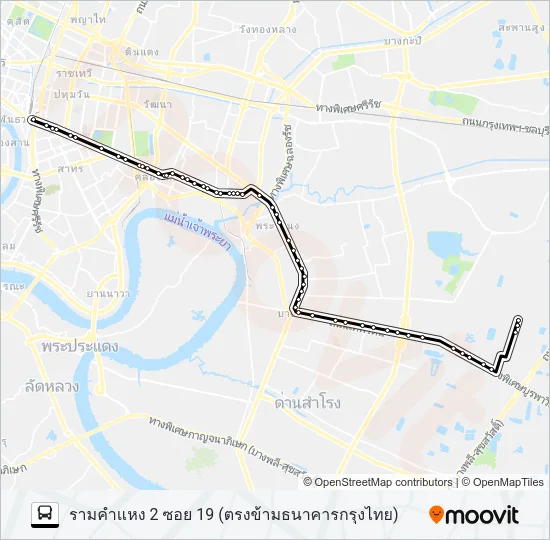 46 Bus Line Map