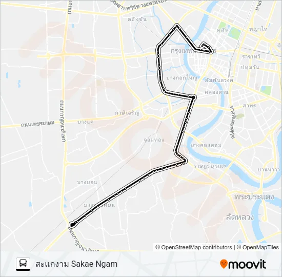 68 Bus Line Map