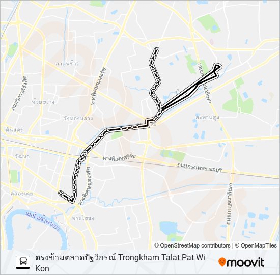 71 bus Line Map