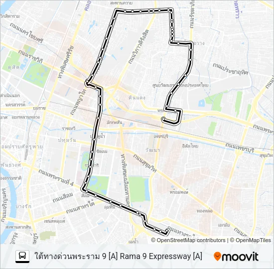 74 Bus Line Map