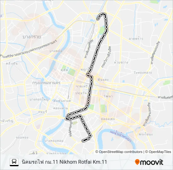 77 Bus Line Map