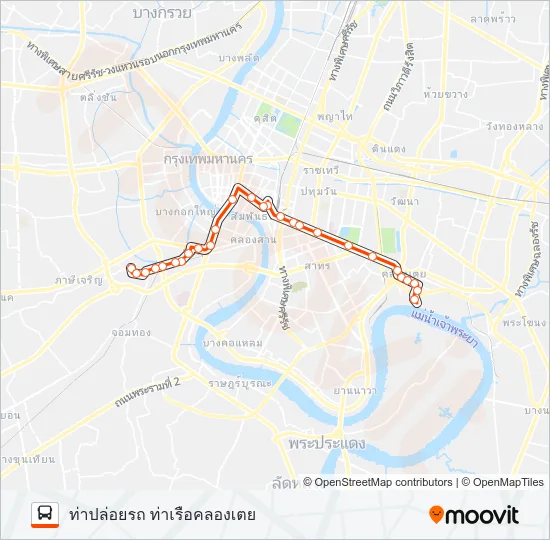 4 Bus Line Map