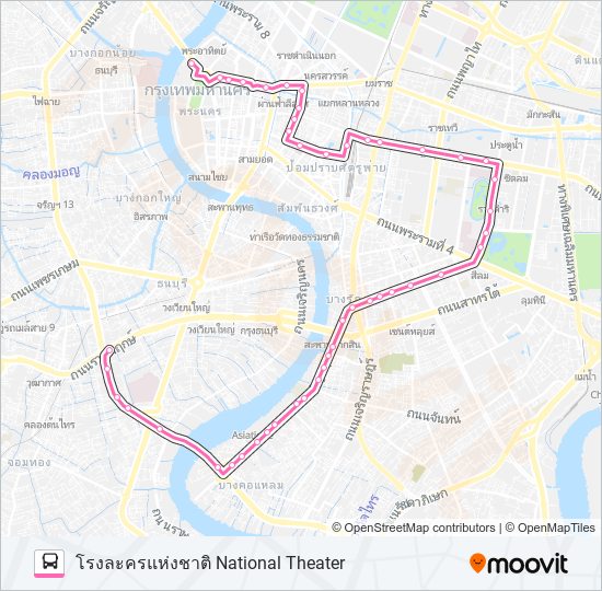 15 bus Line Map