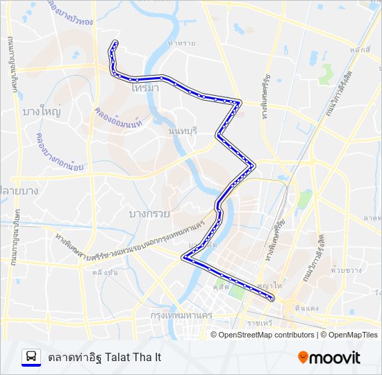 18 bus Line Map