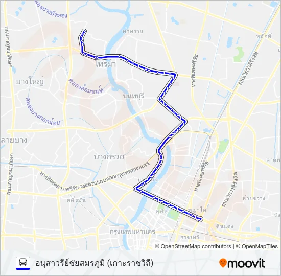 18 Bus Line Map