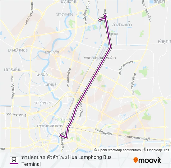 34 Bus Line Map