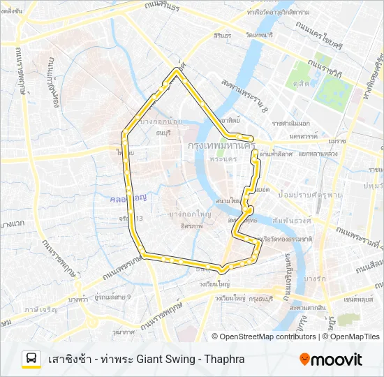 42 Bus Line Map
