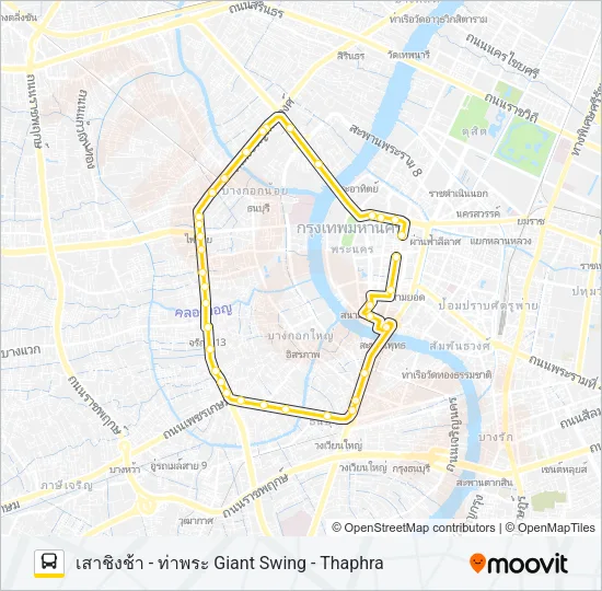 42 Bus Line Map